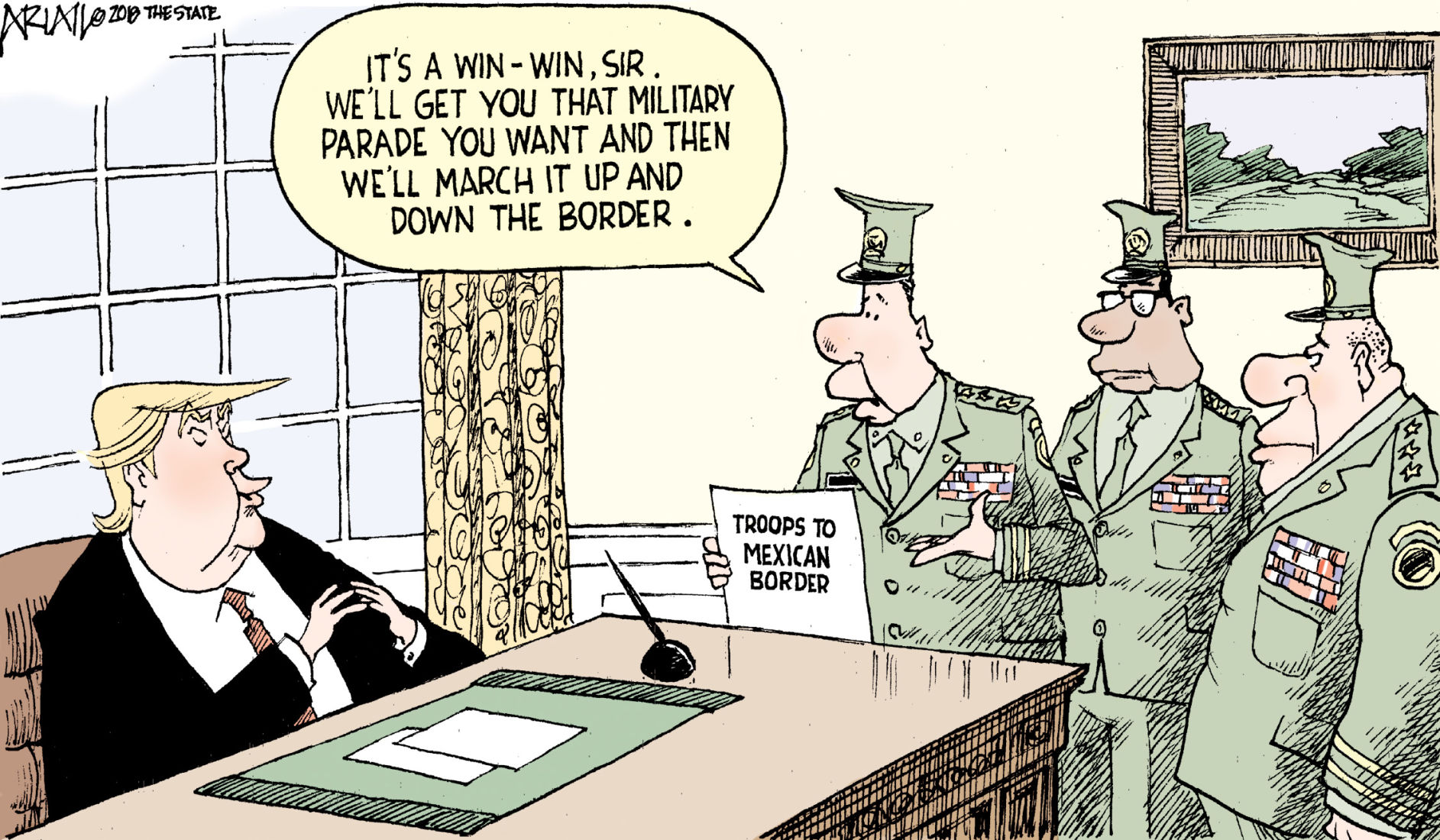 Editorial and Political Cartoons
